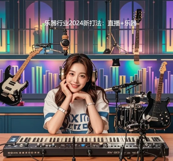 2024 সালে বাদ্যযন্ত্র শিল্প শিল্পে নতুন কৌশল: লাইভ স্ট্রিমিং + বাদ্যযন্ত্র, এ...